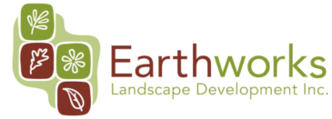 earthworks landscaping development inc. logo